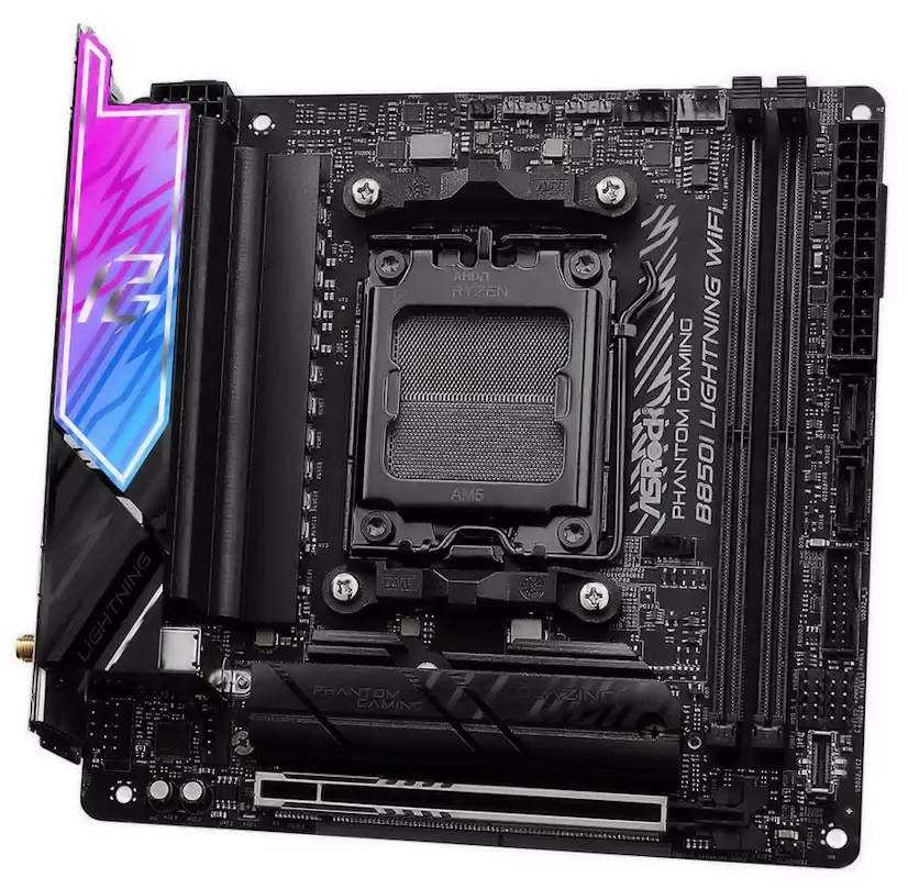 Montaje Placa Base ASRock B850I Lightning WIFI Buitrago del Lozoya Buitrago del Lozoya Gaming - Montaje Placa Base ASRock B850I Lightning WIFI Buitrago del Lozoya