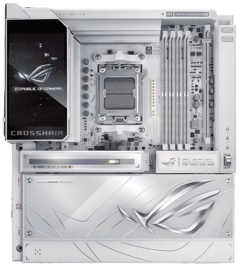Montaje Placa Base ASUS ROG CROSSHAIR X870E GLACIAL Buitrago del Lozoya Buitrago del Lozoya Gaming - Montaje Placa Base ASUS ROG CROSSHAIR X870E GLACIAL Buitrago del Lozoya